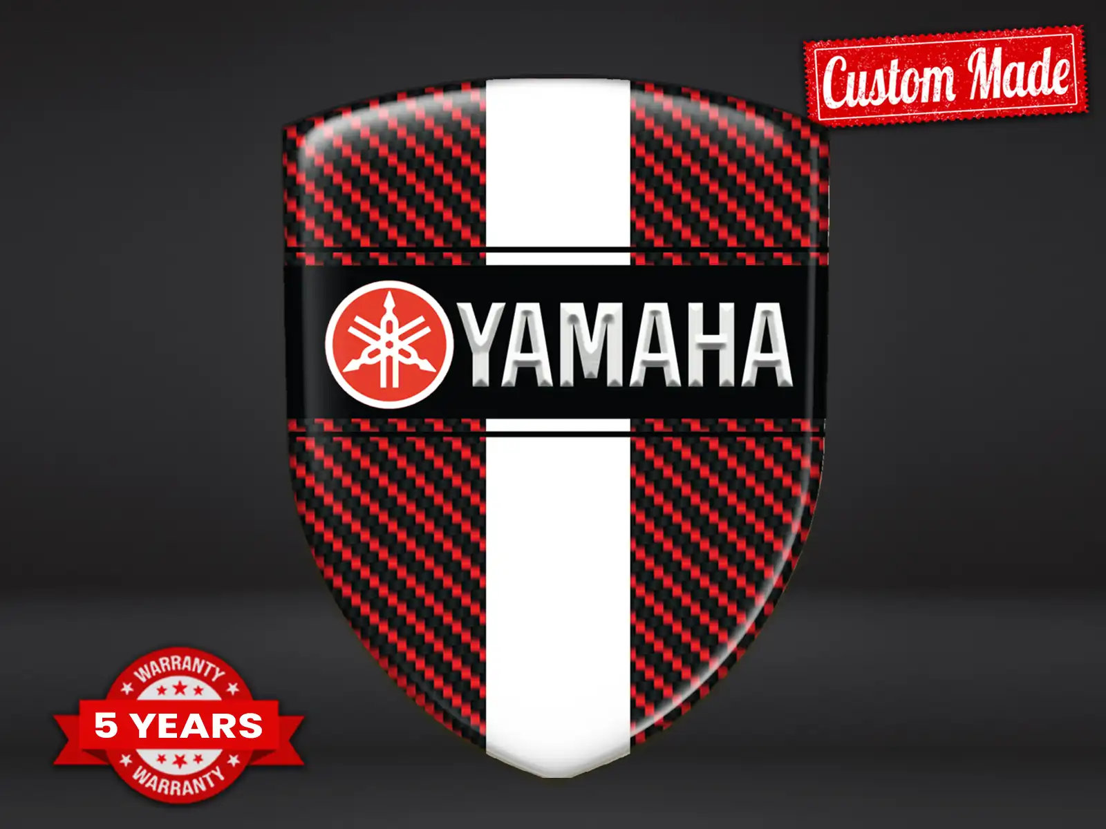 Yamaha Vinyl Logoaufkleber Pro Max Langlebig Stilvoll Design